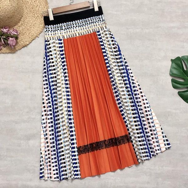 pleated plaids patchwork bohemia womens skirt printing long plus size elastic waist midi daily casual wear, Black
pleated plaids patchwork bohemia womens skirt printing long plus size elastic waist midi daily casual wear, Black