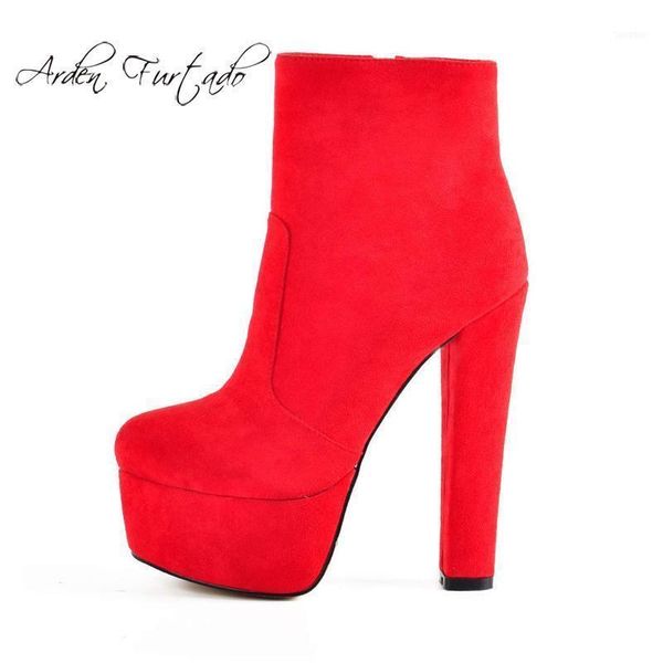 boots winter 2021 zipper round toe chunky heels 15cm fashion women's shoes comfortable platform red black suede short 4111
boots winter 2021 zipper round toe chunky heels 15cm fashion women's shoes comfortable platform red black suede short 4111