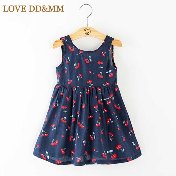 love dd&mm girls clothing dresses summer girl fashion sweet simple cartoon cherry dress 210715, Red;yellow
love dd&mm girls clothing dresses summer girl fashion sweet simple cartoon cherry dress 210715, Red;yellow