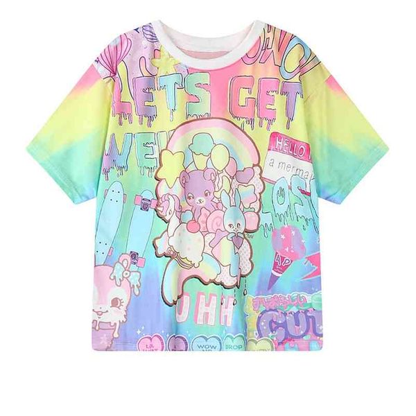 hiawatha women harajuku letters printed t-shirts casual loose character short sleeve t shirt gilr college style t2452 210330, White
hiawatha women harajuku letters printed t-shirts casual loose character short sleeve t shirt gilr college style t2452 210330, White