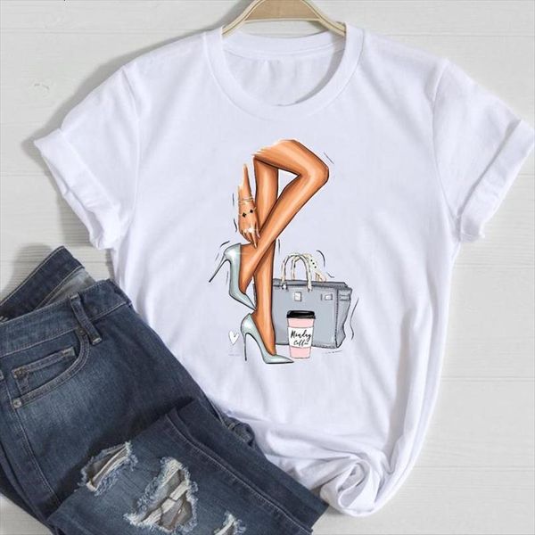 and women short sleeve trend men t shirt life cute 90s cartoon female tshirts fashion clothes graphic lady print, White;black
and women short sleeve trend men t shirt life cute 90s cartoon female tshirts fashion clothes graphic lady print, White;black