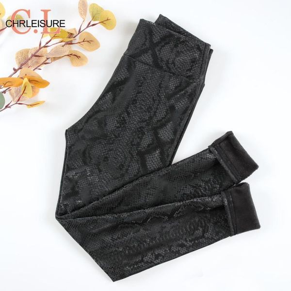 women's pants & capris chrleisure women printing warm leather leggings leopard thick/thin black pu velvet winter stretch legins, Black;white
women's pants & capris chrleisure women printing warm leather leggings leopard thick/thin black pu velvet winter stretch legins, Black;white