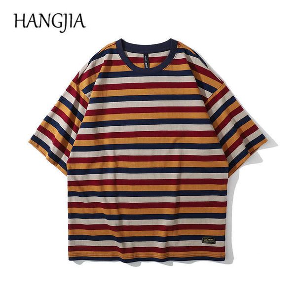 harajuku striped printed short-sleeved t-shirt for men women high street loose casual couple fall shoulder round neck tshirt c0607, White;black
harajuku striped printed short-sleeved t-shirt for men women high street loose casual couple fall shoulder round neck tshirt c0607, White;black
