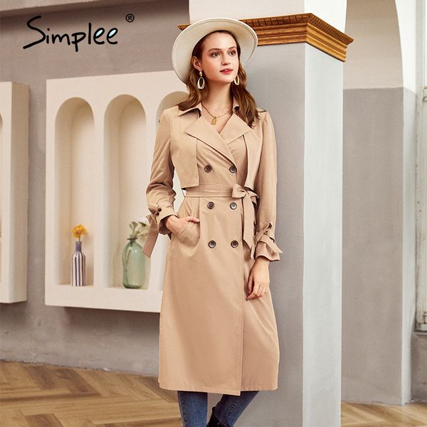 v-neck khaki autumn winter windbreaker a-line pocket button female trench gentle high street fashion outwear 210414, Tan;black
v-neck khaki autumn winter windbreaker a-line pocket button female trench gentle high street fashion outwear 210414, Tan;black
