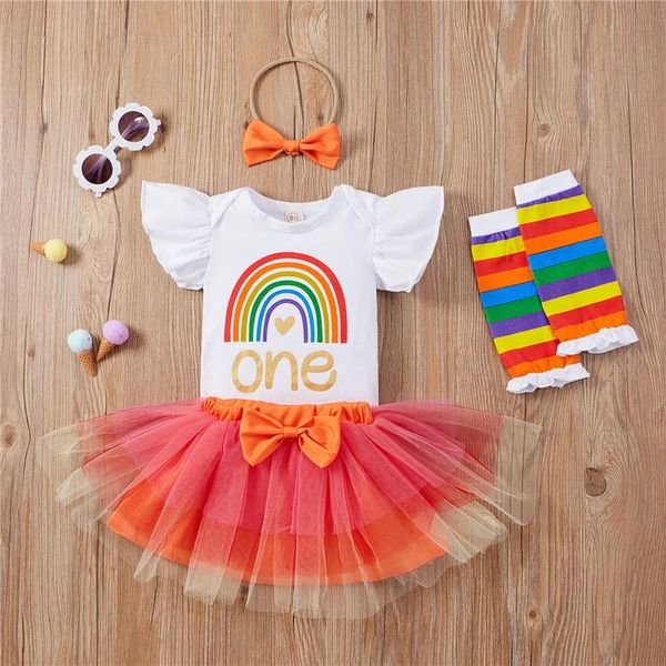 clothing sets 4pcs toddler baby girls cotton clothes sets,summer rainbow flared short sleeves romper+tutu skirt+leg warmer+headband,6-18mont, White
clothing sets 4pcs toddler baby girls cotton clothes sets,summer rainbow flared short sleeves romper+tutu skirt+leg warmer+headband,6-18mont, White