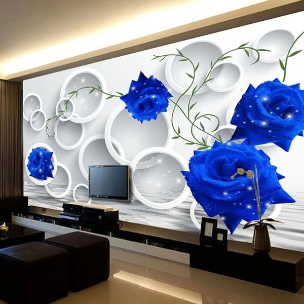 wallpapers 3d stereo circle blue roses mural wallpaper living room tv sofa bedroom home decor background painting self-adhesive stickers
wallpapers 3d stereo circle blue roses mural wallpaper living room tv sofa bedroom home decor background painting self-adhesive stickers