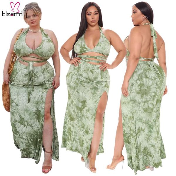plus size tracksuits night club party two piece set women crop + bodycon long maxi skirts beach boho clubwear 2 sets 4xl 5xl
plus size tracksuits night club party two piece set women crop + bodycon long maxi skirts beach boho clubwear 2 sets 4xl 5xl