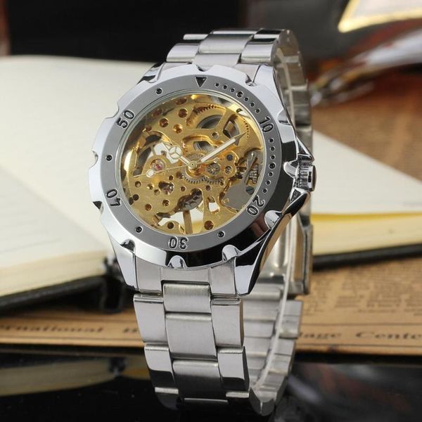 wristwatches forsining 2021 hand wind mechanical watch skeleton men's business military male clock mens watches, Slivery;brown
wristwatches forsining 2021 hand wind mechanical watch skeleton men's business military male clock mens watches, Slivery;brown