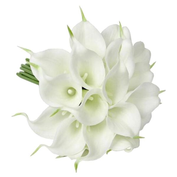 decorative flowers & wreaths 8x artificial calla lily bridal wedding bouquet real contact flower decor
decorative flowers & wreaths 8x artificial calla lily bridal wedding bouquet real contact flower decor