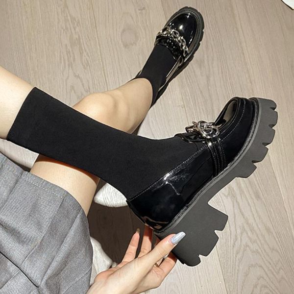 dress shoes hkxn fashion british style mary jane women's chain platform leather shoe footwear black heels 2021 autumn winter
dress shoes hkxn fashion british style mary jane women's chain platform leather shoe footwear black heels 2021 autumn winter
