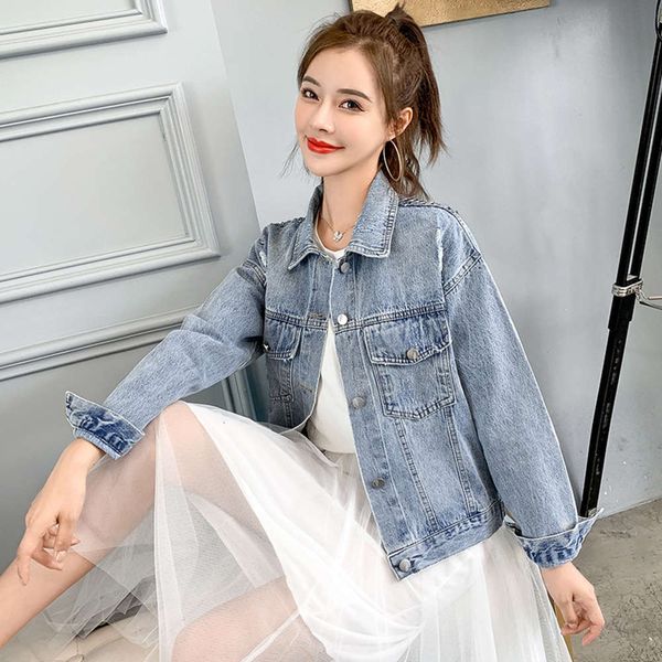 jackets coats denim jacket women's short 2021 spring and autumn korean fashion loose back sequin versatile 3a3z, Black;brown
jackets coats denim jacket women's short 2021 spring and autumn korean fashion loose back sequin versatile 3a3z, Black;brown