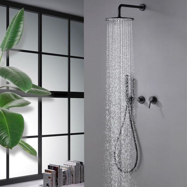 brass round bathroom luxury rain mixer shower set wall mounted rainfall head matte black finish concealed system sets
brass round bathroom luxury rain mixer shower set wall mounted rainfall head matte black finish concealed system sets