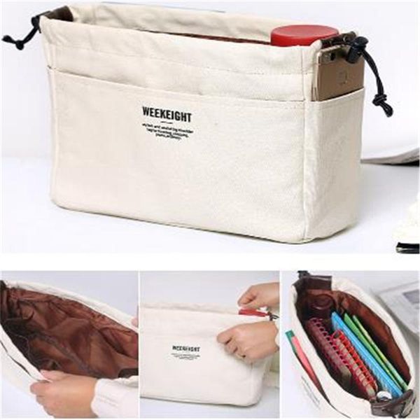 insert multi-functional travel cosmetic bag felt makeup organizer handbag toiletry storage bags & cases
insert multi-functional travel cosmetic bag felt makeup organizer handbag toiletry storage bags & cases