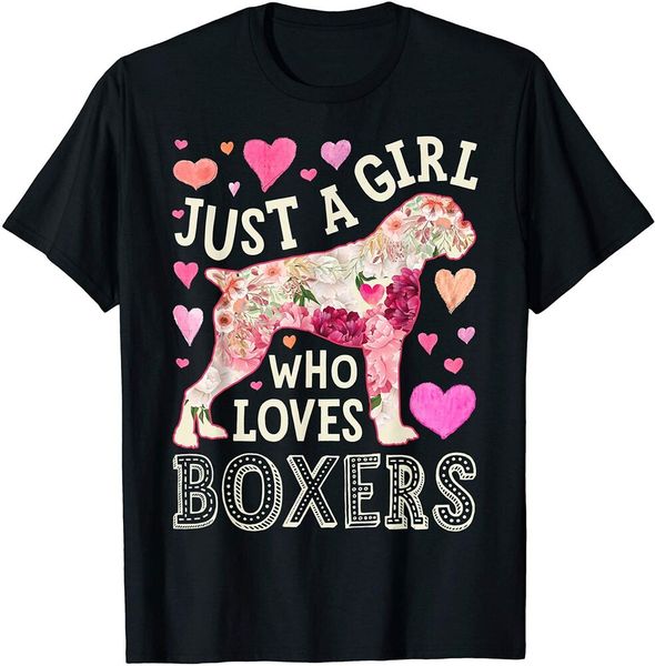 just a girl who loves boxers dog silhouette flower floral t-shirt size s-5xl, White;black
just a girl who loves boxers dog silhouette flower floral t-shirt size s-5xl, White;black