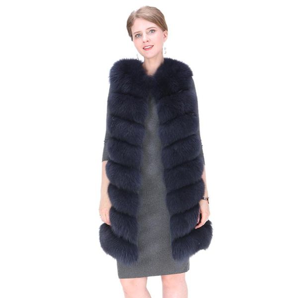 women's fur & faux natural vest 2021 fashion extra long outwear pleated sleeveless for women stylish winter full pelt waistcoat, Black
women's fur & faux natural vest 2021 fashion extra long outwear pleated sleeveless for women stylish winter full pelt waistcoat, Black