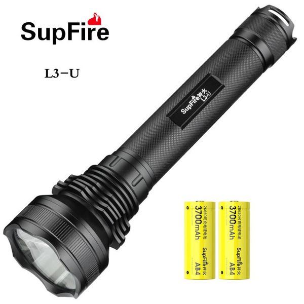 flashlights torches supfire l3-u super bright led hp70 wick two 26650 batteries 5 modes lantern camping light
flashlights torches supfire l3-u super bright led hp70 wick two 26650 batteries 5 modes lantern camping light