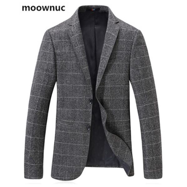 men's suits & blazers moownuc arrival 2021 mens single-breasted blazer skinny autumn collar suit fashion jackets coats for man, White;black
men's suits & blazers moownuc arrival 2021 mens single-breasted blazer skinny autumn collar suit fashion jackets coats for man, White;black