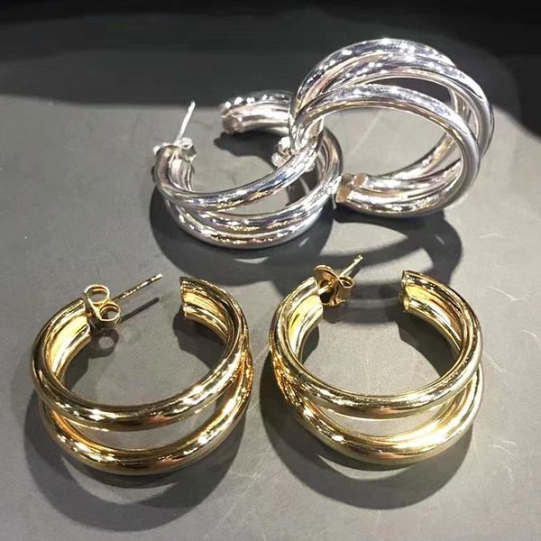 dangle & chandelier fashion round hoop earrings for women multi layer circle earring gold color wedding party geometric jewelry, Silver
dangle & chandelier fashion round hoop earrings for women multi layer circle earring gold color wedding party geometric jewelry, Silver