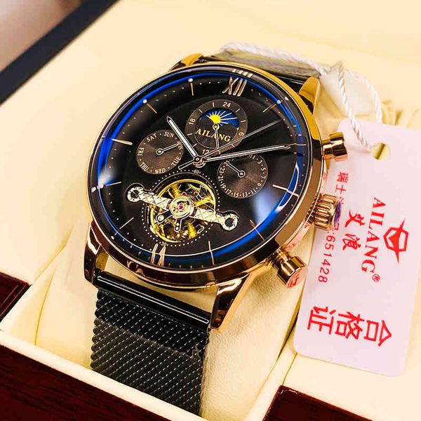 watch sss quality men's minimalist automatic latest design swiss gear wrist es mechanical clock men, Slivery;brown
watch sss quality men's minimalist automatic latest design swiss gear wrist es mechanical clock men, Slivery;brown