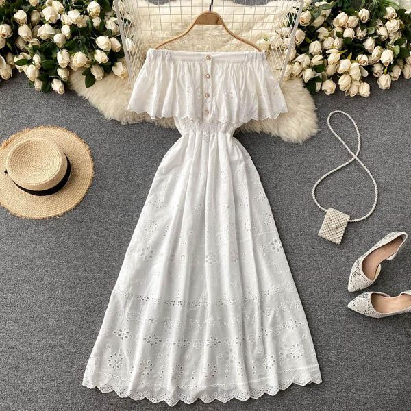 casual dresses fmfssom cascading ruffle slash neck long dress 2021 summer butterfly sleeve for women party white, Black;gray
casual dresses fmfssom cascading ruffle slash neck long dress 2021 summer butterfly sleeve for women party white, Black;gray