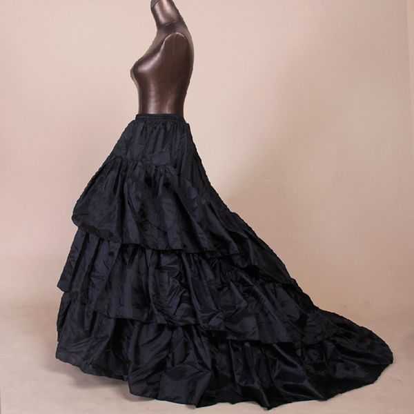 foreign trade black dresses petticoats drag tail big skirt wedding dress accessories wholesale bride new satin women speical banquet wear, White
foreign trade black dresses petticoats drag tail big skirt wedding dress accessories wholesale bride new satin women speical banquet wear, White