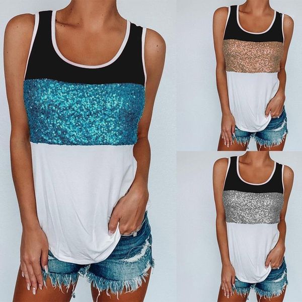 women fashion sequin tank vest summer sleeveless backless crop patckwork tunic casual basic streetwear 90s camisoles & tanks, Black;white
women fashion sequin tank vest summer sleeveless backless crop patckwork tunic casual basic streetwear 90s camisoles & tanks, Black;white