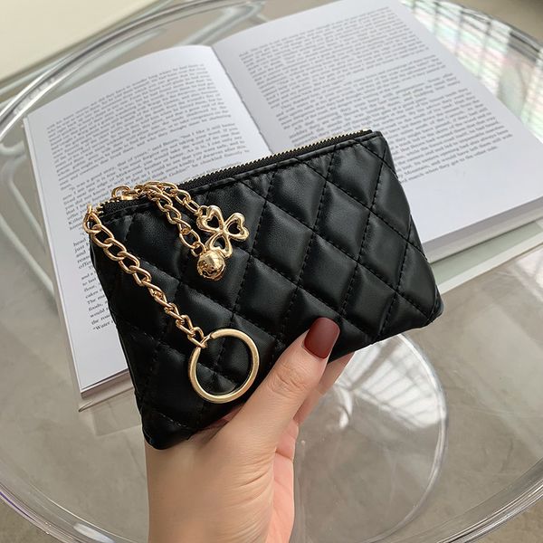 2021 new fashion long wallet women's mobile phone bag soft leather key bag coin diamond short wallet, Red;black
2021 new fashion long wallet women's mobile phone bag soft leather key bag coin diamond short wallet, Red;black