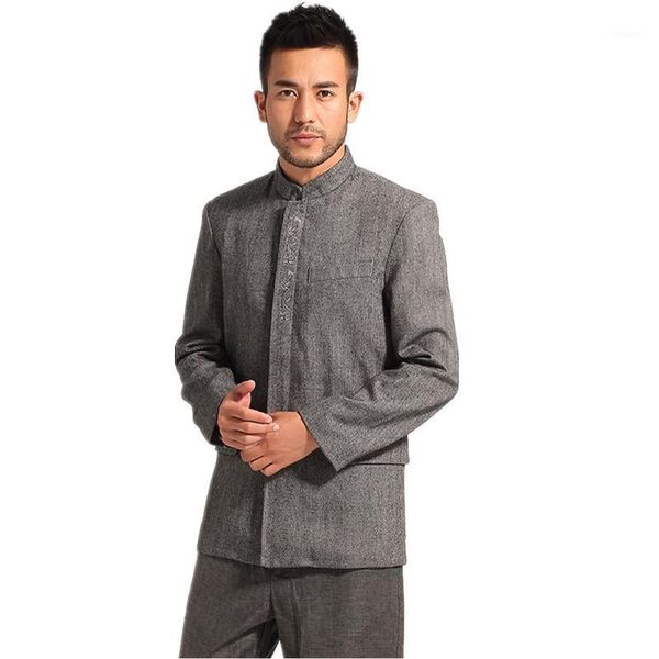 men's jackets chinese traditional mandarin collar embroider dragon coats m xl xxl 3xl, Black;brown
men's jackets chinese traditional mandarin collar embroider dragon coats m xl xxl 3xl, Black;brown
