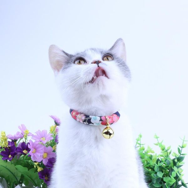 cat collars & leads 2021 fashion adjustable cartoon pet bell pendant collar cute necklace kitten flower print decoration#50
cat collars & leads 2021 fashion adjustable cartoon pet bell pendant collar cute necklace kitten flower print decoration#50