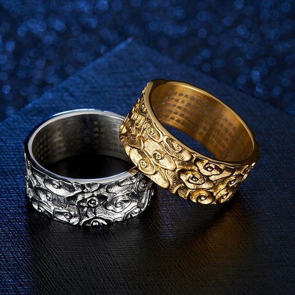 mens buddhist sutra rings stainless steel fashion large gold ring black auspicious hip hop rock gifts for women accessories cluster, Golden;silver
mens buddhist sutra rings stainless steel fashion large gold ring black auspicious hip hop rock gifts for women accessories cluster, Golden;silver