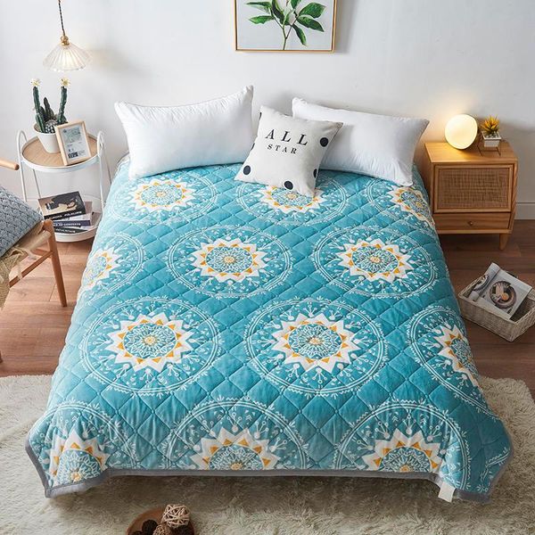 three-layer quilted flannel thermal sheet, short-pile bed cover or mattress for warm winter sleep to the family sheets & sets
three-layer quilted flannel thermal sheet, short-pile bed cover or mattress for warm winter sleep to the family sheets & sets