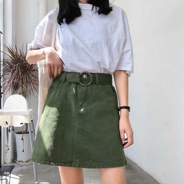 a-line denim skirt sashes high waist bodycon mini female streetwear jeans summer 210601, Black
a-line denim skirt sashes high waist bodycon mini female streetwear jeans summer 210601, Black
