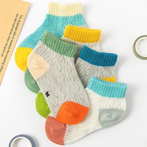men's socks 5pairs summer style thin breathable color matching small fresh cotton socks, contrast wave pattern children's, Black
men's socks 5pairs summer style thin breathable color matching small fresh cotton socks, contrast wave pattern children's, Black