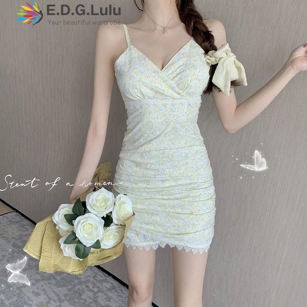 casual dresses edglulu spaghetti strap v-neck yellow floral bodycon dress women summer sleeveless lace patchwork irregular mini 0416, Black;gray
casual dresses edglulu spaghetti strap v-neck yellow floral bodycon dress women summer sleeveless lace patchwork irregular mini 0416, Black;gray