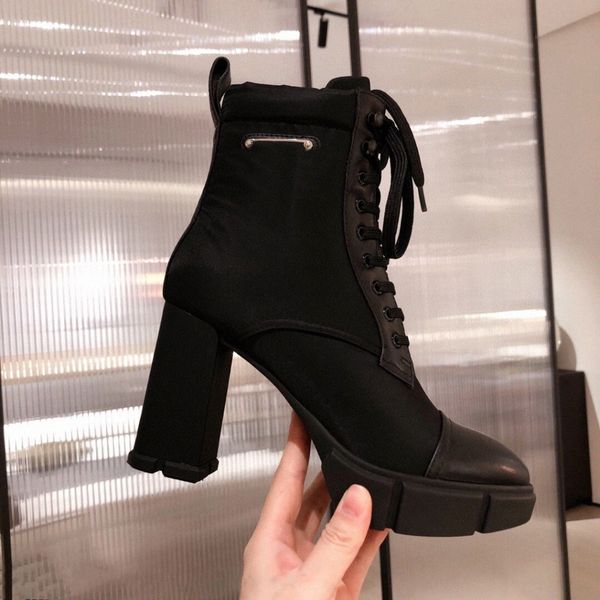2022 luxury designer woman fashion boots leather and nylon fabric booties women ankle biker australia platform heels winter sneakers for wom, Black
2022 luxury designer woman fashion boots leather and nylon fabric booties women ankle biker australia platform heels winter sneakers for wom, Black