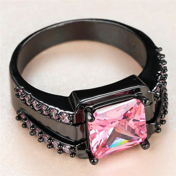 boho female pink crystal stone ring charm 14kt black gold wedding rings for women luxury big square zircon engagement, Slivery;golden
boho female pink crystal stone ring charm 14kt black gold wedding rings for women luxury big square zircon engagement, Slivery;golden