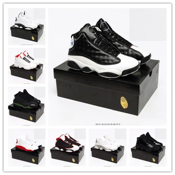 jumpmen 13 13s basketball shoes mens womens reverse bred flint lucky green soar playground court purple sports sneakers trainers, Black
jumpmen 13 13s basketball shoes mens womens reverse bred flint lucky green soar playground court purple sports sneakers trainers, Black