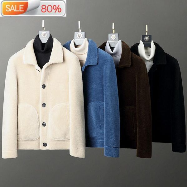 men's leather & faux short wool coat autumn winter men shearling jacket mens coats overcoat thick casual jackets kaban erkek 1a11 yy253, Black
men's leather & faux short wool coat autumn winter men shearling jacket mens coats overcoat thick casual jackets kaban erkek 1a11 yy253, Black