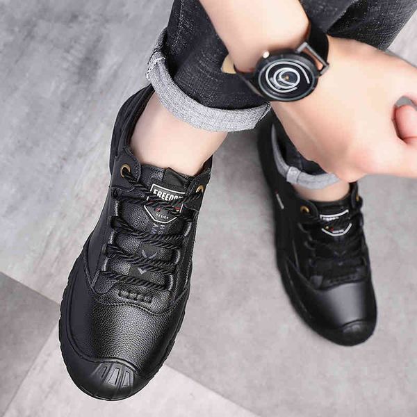 dress shoes 2021men's soft-soled casual genuine leather flats fashion men's soft comfortable lace up black sneakers wfep
dress shoes 2021men's soft-soled casual genuine leather flats fashion men's soft comfortable lace up black sneakers wfep
