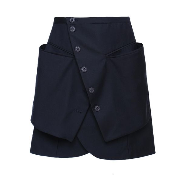 skirts eua pop punky style ladies deconstruction of ragged multi-layer sewing oversize pockets fake multi-piece skirt, Black
skirts eua pop punky style ladies deconstruction of ragged multi-layer sewing oversize pockets fake multi-piece skirt, Black