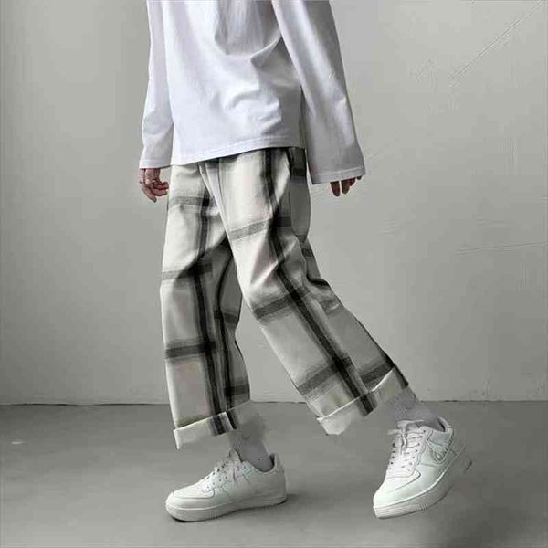 houzhou plaid summer vintage harajuku women capri straight wide leg japanese trousers loose korean fashion oversize womens, Black;white
houzhou plaid summer vintage harajuku women capri straight wide leg japanese trousers loose korean fashion oversize womens, Black;white