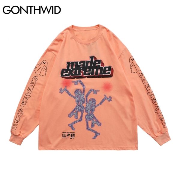 tees shirts streetwear hip hop dance skeleton skulls punk rock gothic tshirts hipster harajuku casual long sleeve 210602, White;black
tees shirts streetwear hip hop dance skeleton skulls punk rock gothic tshirts hipster harajuku casual long sleeve 210602, White;black