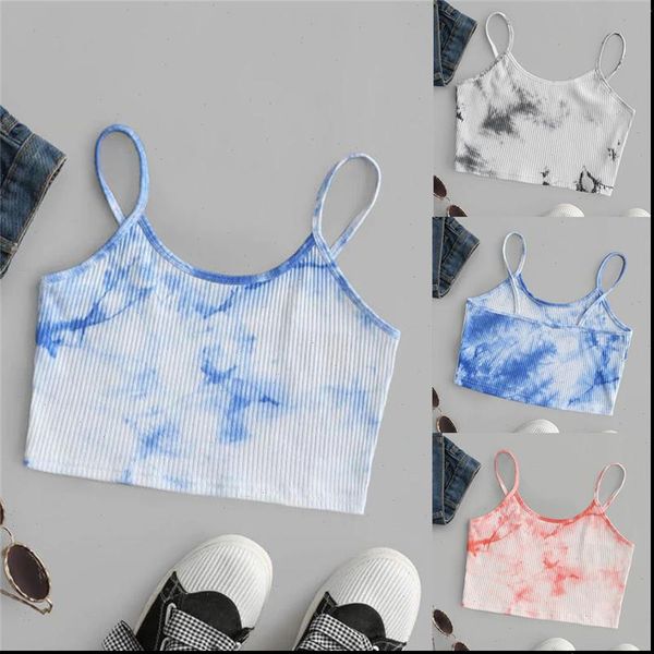 streetwear women cami fashion sling crop summer sleeveless boho camis tie dye print tanks tees, White
streetwear women cami fashion sling crop summer sleeveless boho camis tie dye print tanks tees, White