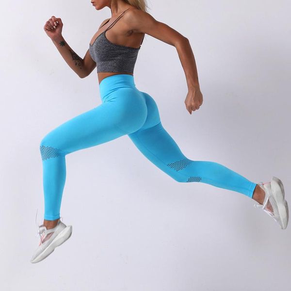 women's leggings fashion high elasticity seamless fitness pants solid color women breathable sports, Black
women's leggings fashion high elasticity seamless fitness pants solid color women breathable sports, Black