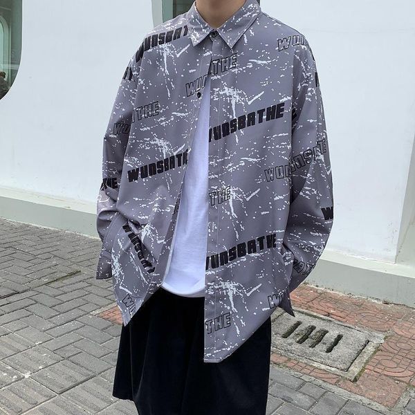 mens long sleeve shirts loose hip-hop all-match casual handsome flower shirt summer thin section korean jacket men men's, White;black
mens long sleeve shirts loose hip-hop all-match casual handsome flower shirt summer thin section korean jacket men men's, White;black