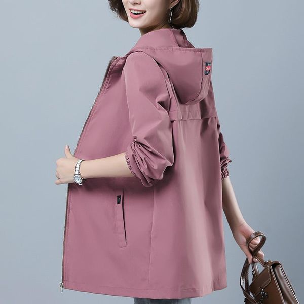 women's trench coats l-5xl autumn winter coat for women hooded middle aged loose mother's jackets casual long windbreaker plus siz, Tan;black
women's trench coats l-5xl autumn winter coat for women hooded middle aged loose mother's jackets casual long windbreaker plus siz, Tan;black