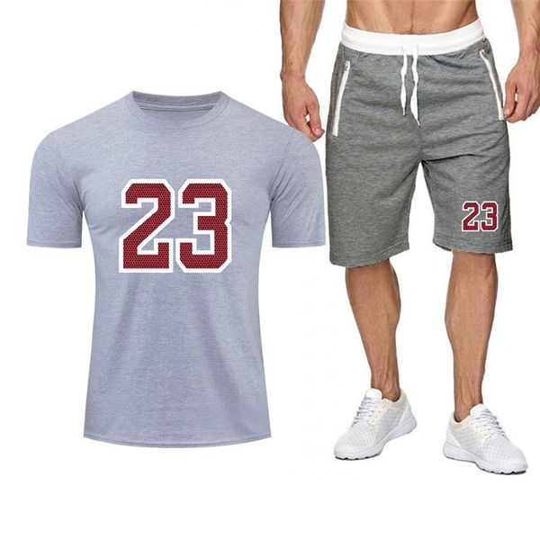 men's tracksuits 2021summer brand casual sportswear suit round neck t-shirt + pants two-piece cotton breathable printed sweatshirt, Gray
men's tracksuits 2021summer brand casual sportswear suit round neck t-shirt + pants two-piece cotton breathable printed sweatshirt, Gray