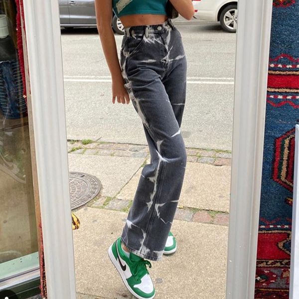 2021tie dye print y2k baggy jeans joggers women streetwear vintage aesthetic straight denim pants high waist mom jeans cuteandpsycho, Blue
2021tie dye print y2k baggy jeans joggers women streetwear vintage aesthetic straight denim pants high waist mom jeans cuteandpsycho, Blue