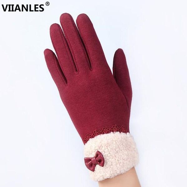 five fingers gloves viianles touched screen lace bowknot female winter mittens warm women elegant flocking warmer thick, Blue;gray
five fingers gloves viianles touched screen lace bowknot female winter mittens warm women elegant flocking warmer thick, Blue;gray