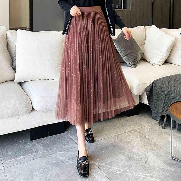 blazers 3 layered tulle womens shining bronzing polka dot mesh tutu skirt ball gown pleated long maxi skirts 2021 spring, Black
blazers 3 layered tulle womens shining bronzing polka dot mesh tutu skirt ball gown pleated long maxi skirts 2021 spring, Black